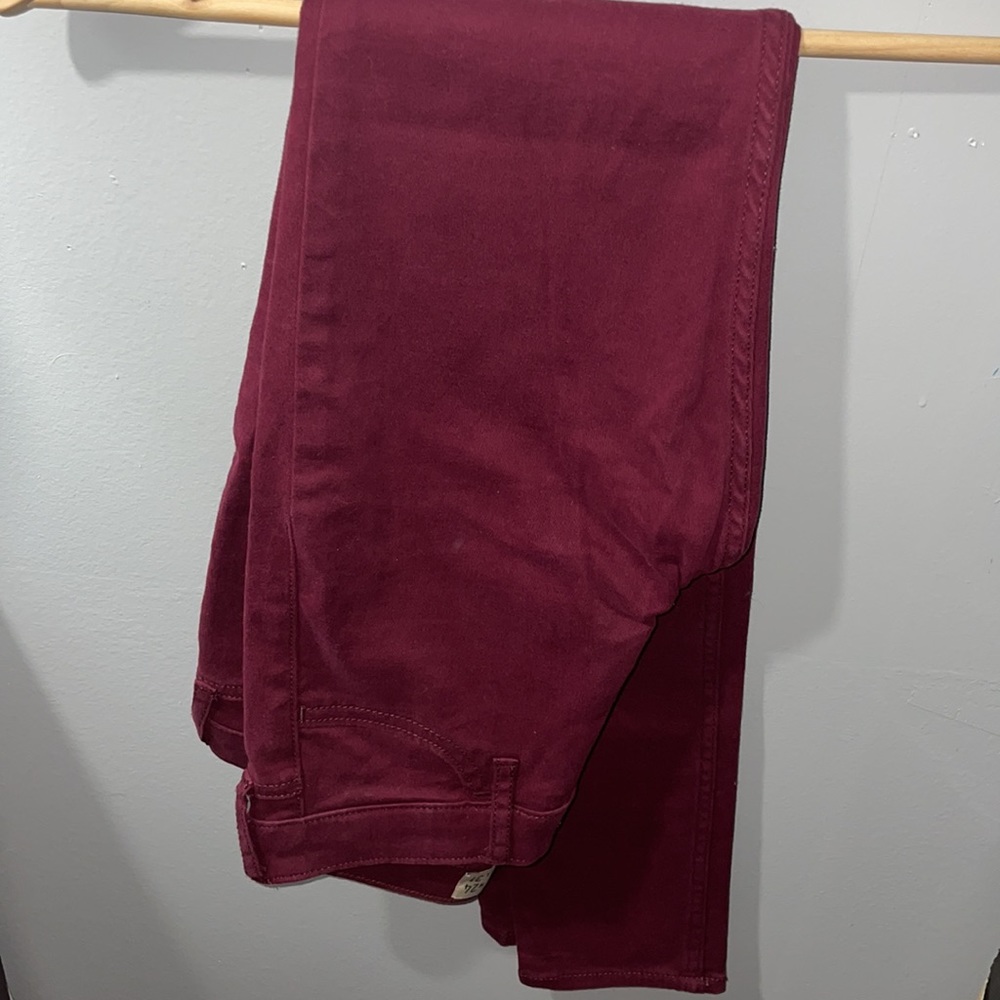 Maroon Jeggings